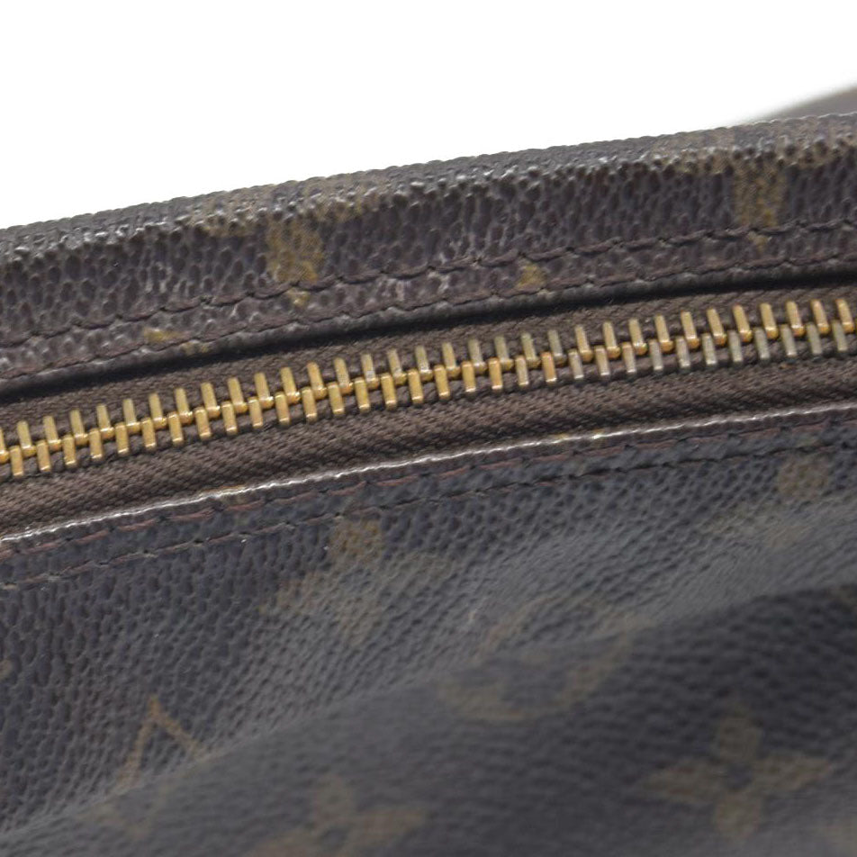 $600 Louis Vuitton Monogram Trousse Toilette 28 Clutch Pouch Bag