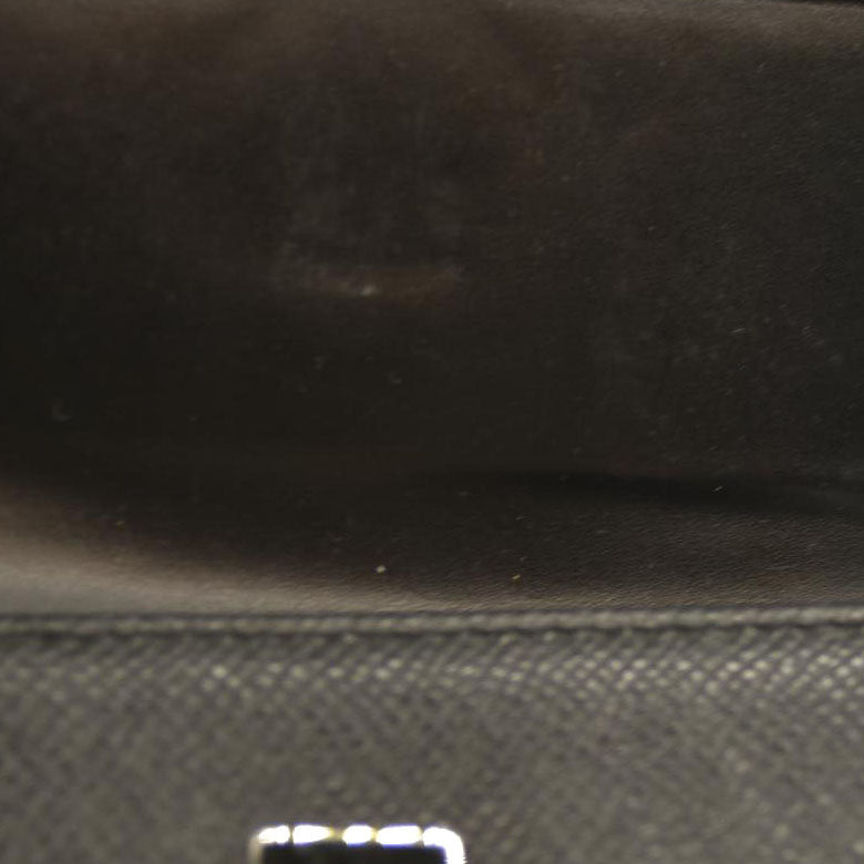 BVLGARI BVLGARIBVLGARI Clip Leather 6 Ring Key Case Black