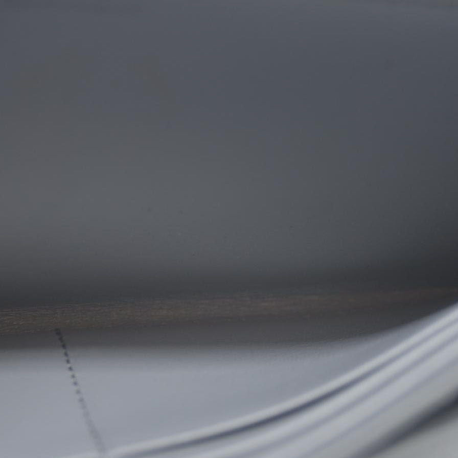 AUCTION $750 CELINE Large Flap MultiFunction Leather Long Bifold Wallet Gray