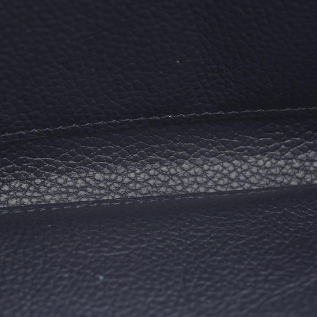 $1170 BROKEN 2019  Louis Vuitton Zippy Wallet Empreinte Marine Rouge SP4179 CONSIGNMENT