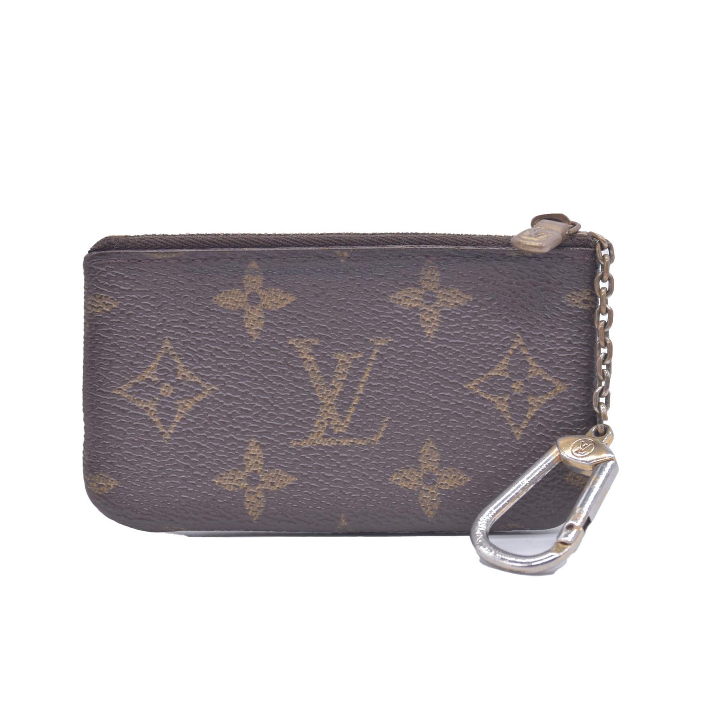 $355 2006 Louis Vuitton Monogram Pochette Cles Key Holder CA0026  CONSIGNMENT