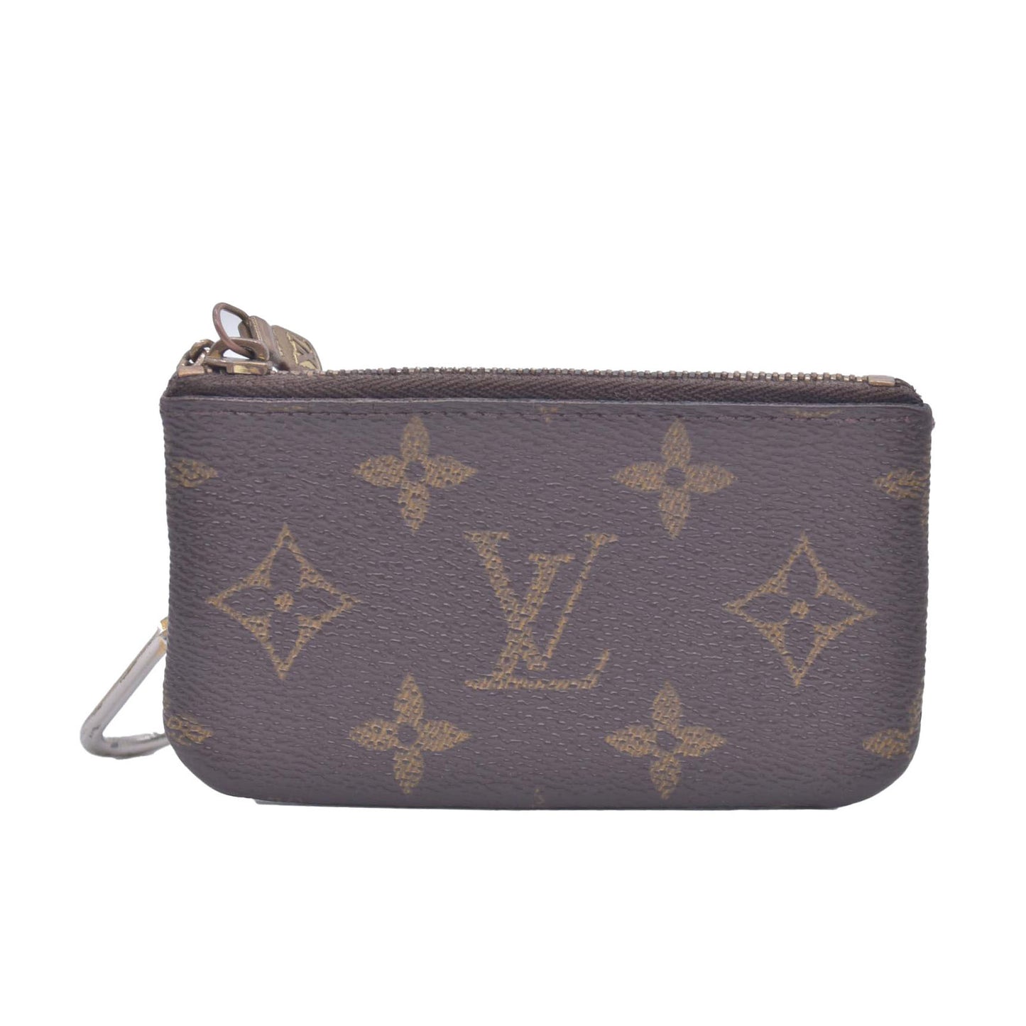 $355 2006 Louis Vuitton Monogram Pochette Cles Key Holder CA0026  CONSIGNMENT