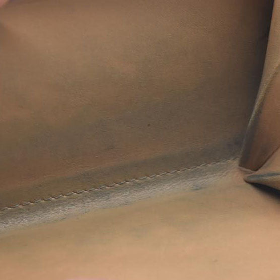 AUCTION $935 Louis Vuitton Vernis French Purse Wallet Beige MI0025