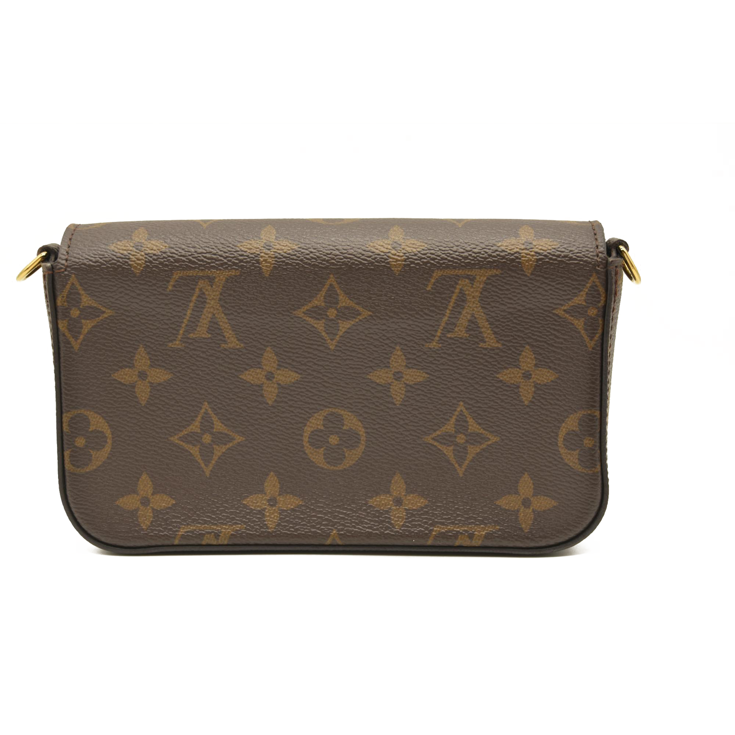 LOUIS VUITTON Monogram Felicie Strap & Go Kaki RFID