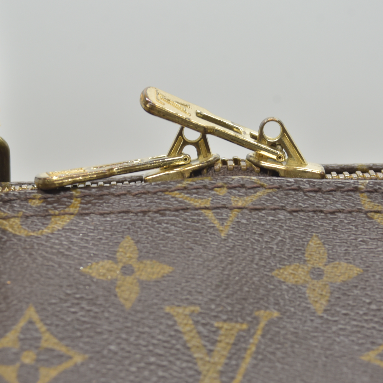 $2280 1989 Louis Vuitton LV Boston Bag Keepall 55 Brown Monogram FC892