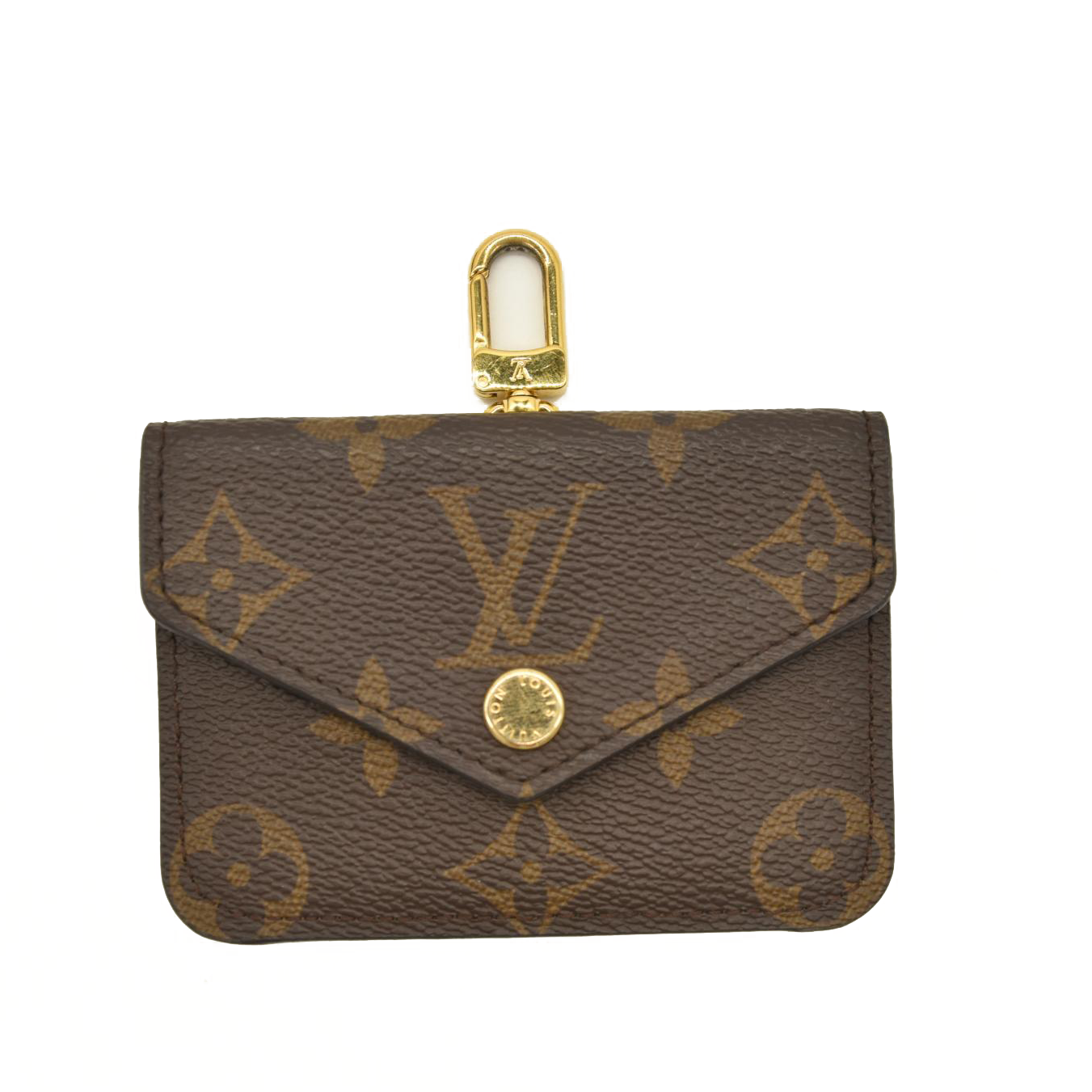 LOUIS VUITTON Monogram Felicie Strap & Go Kaki RFID