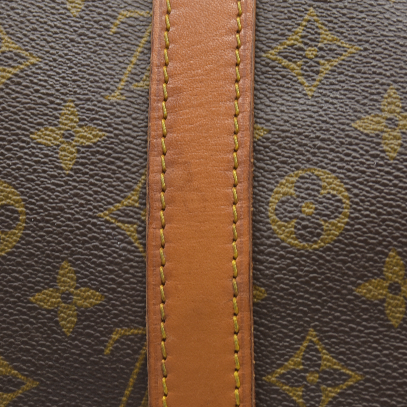 $2280 1989 Louis Vuitton LV Boston Bag Keepall 55 Brown Monogram FC892