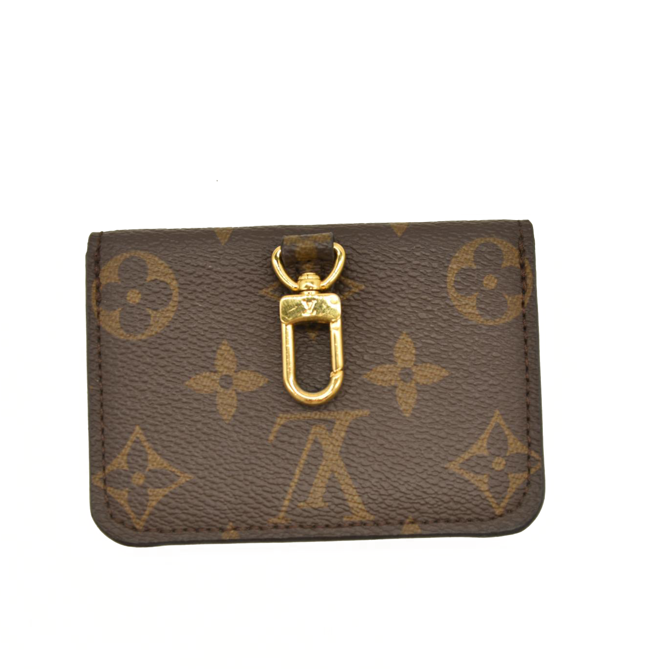 LOUIS VUITTON Monogram Felicie Strap & Go Kaki RFID