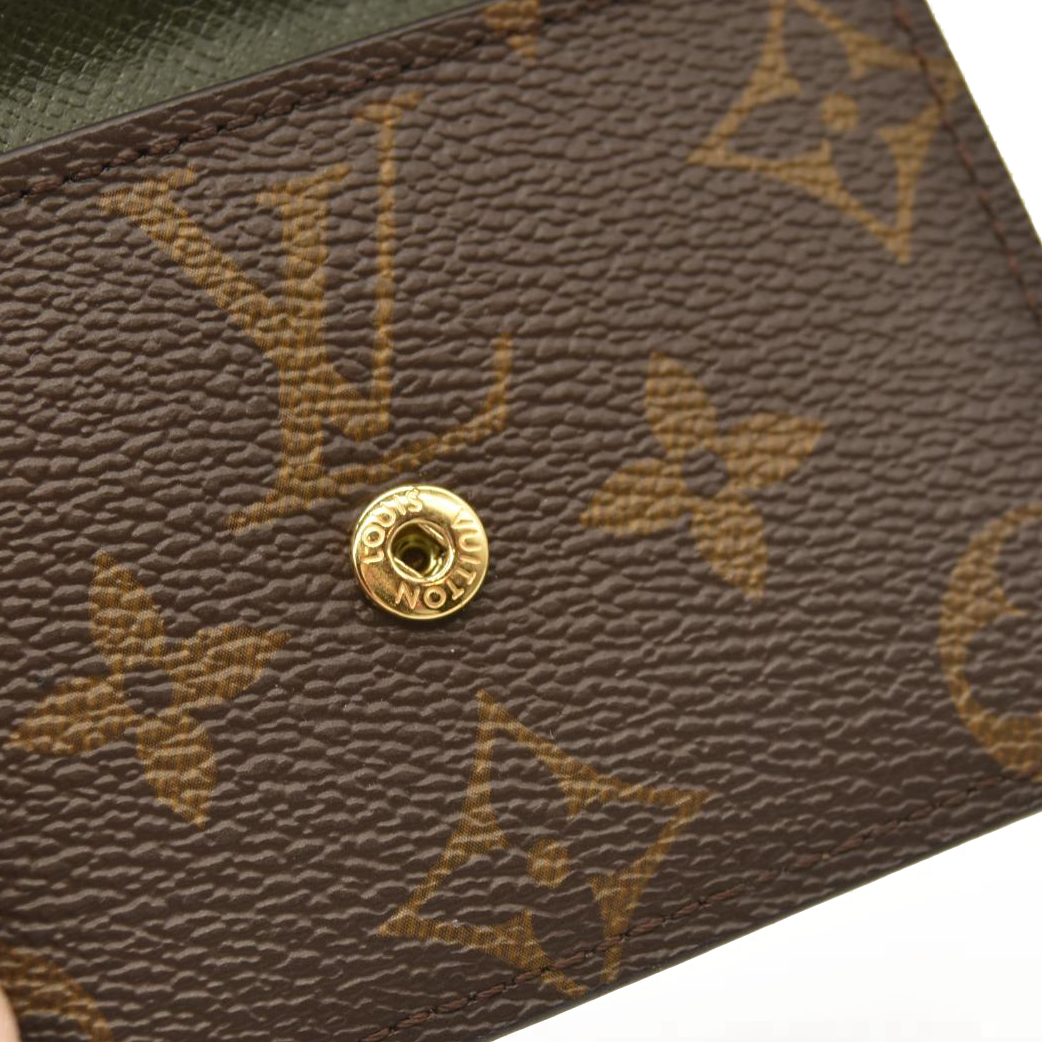 LOUIS VUITTON Monogram Felicie Strap & Go Kaki RFID