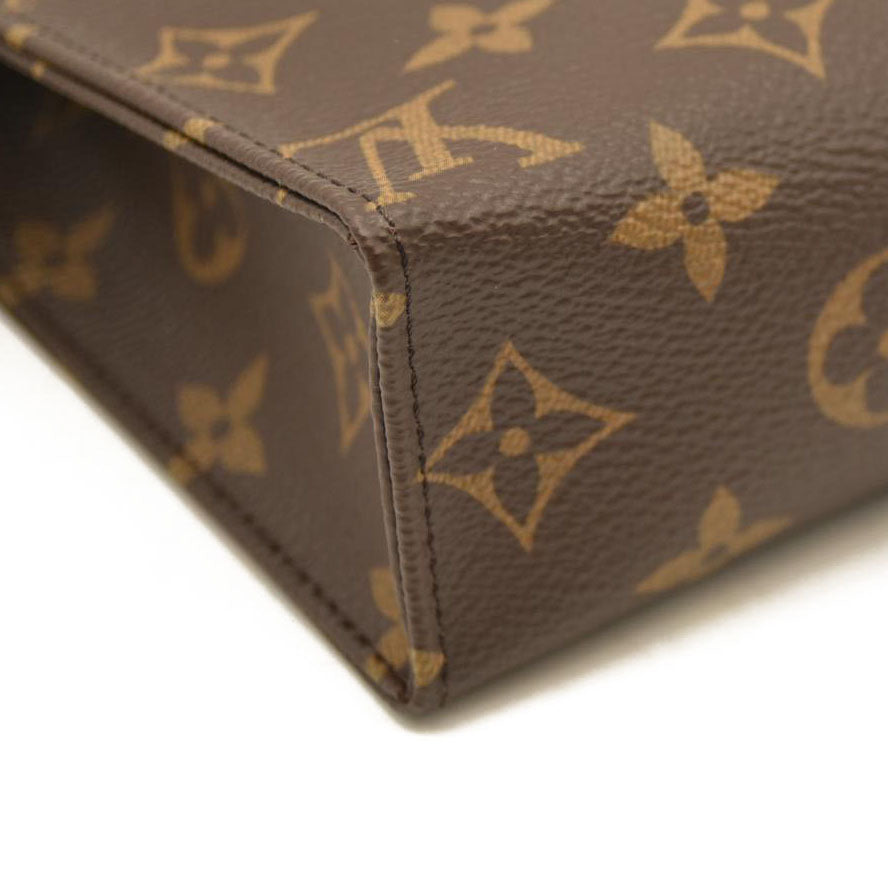 Louis Vuitton  Monogram Toiletry Pouch 19 Red