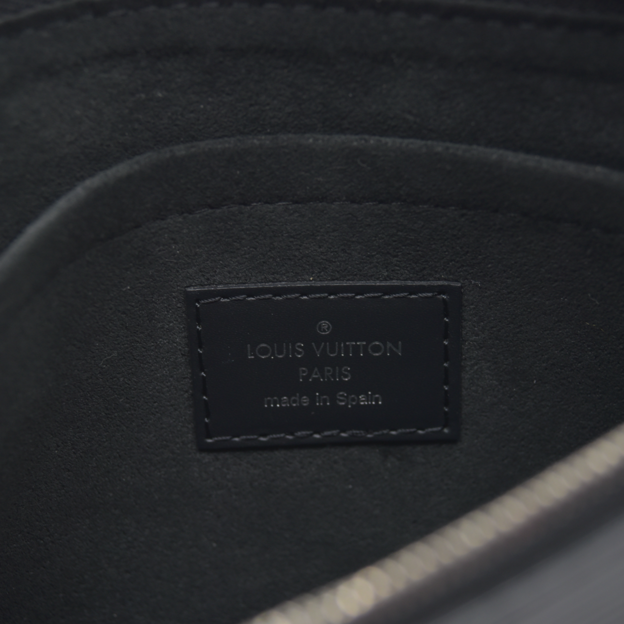 Louis Vuitton Epi Neverfull Pouch Black 2018