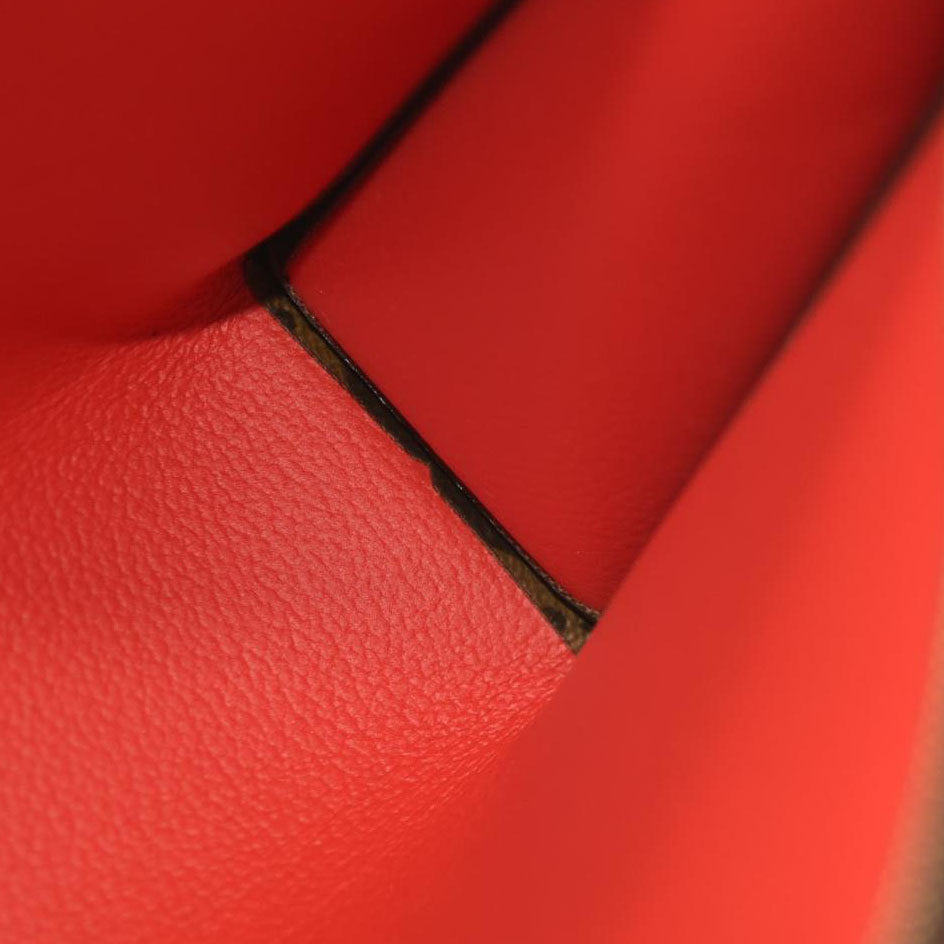 Louis Vuitton  Monogram Toiletry Pouch 19 Red