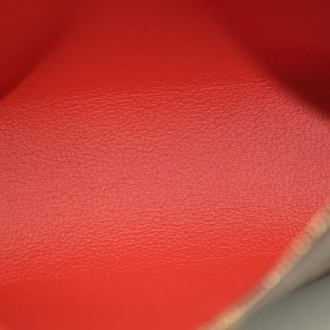 Louis Vuitton  Monogram Toiletry Pouch 19 Red