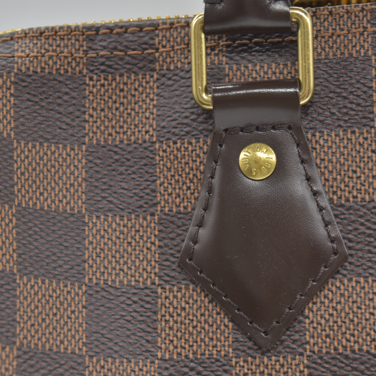 $1940 2016 Louis Vuitton Damier Ebene Speedy Bandouliere 25 SD3126