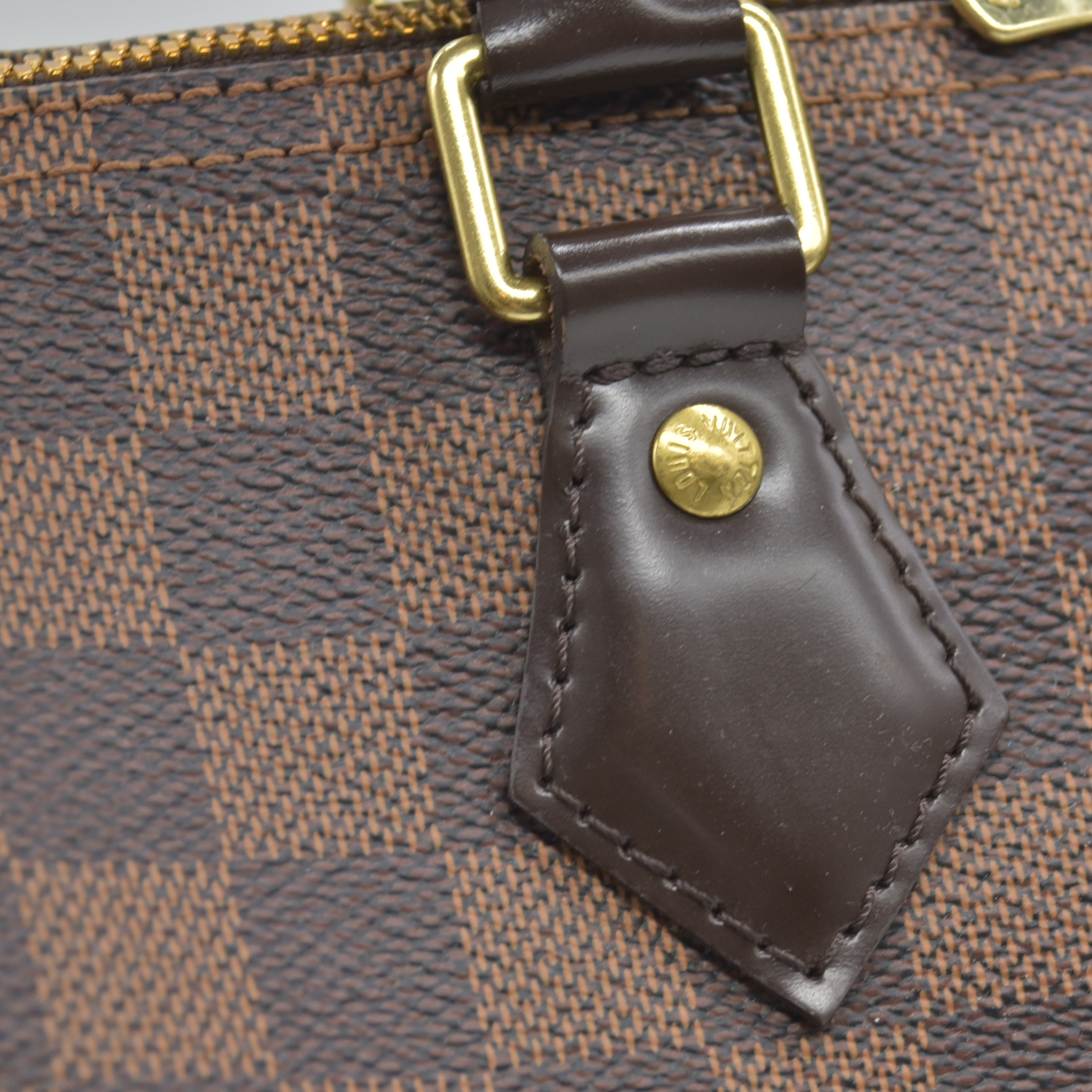 $1940 2016 Louis Vuitton Damier Ebene Speedy Bandouliere 25 SD3126
