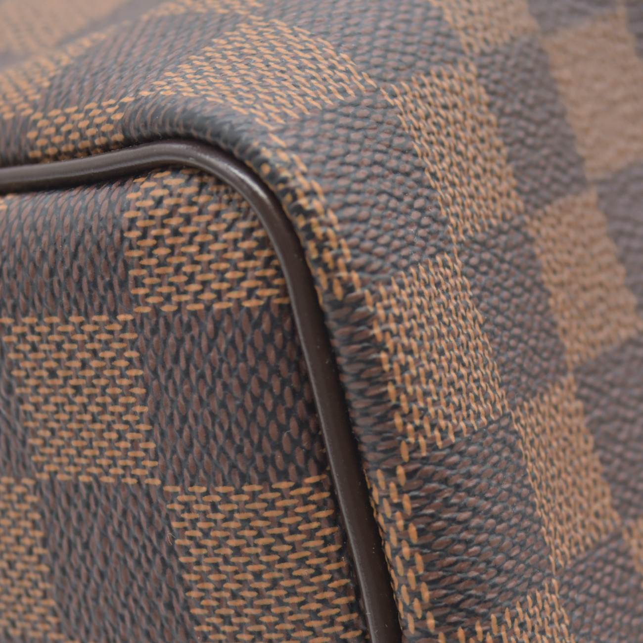 $1940 2016 Louis Vuitton Damier Ebene Speedy Bandouliere 25 SD3126