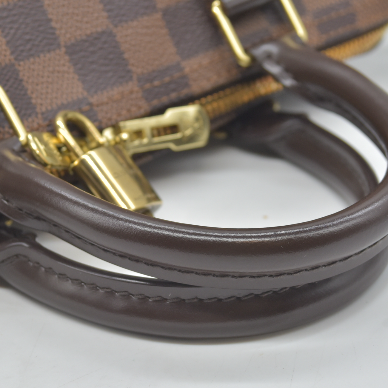 $1940 2016 Louis Vuitton Damier Ebene Speedy Bandouliere 25 SD3126