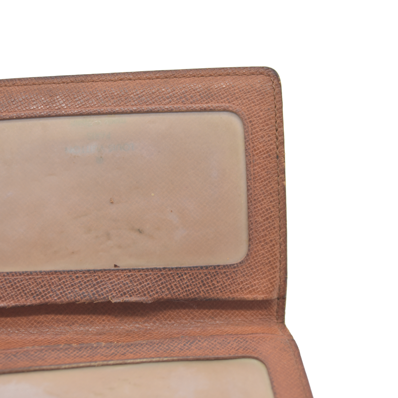 $350 Louis Vuitton CA0935 1995 Bifold Monogram Card Holder Pass Case