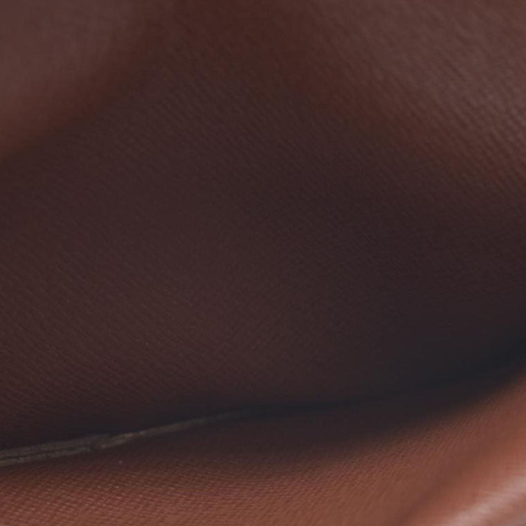 $725 Louis Vuitton Monogram Portefeiulle Sarah Long Trifold Wallet Brown TH0090