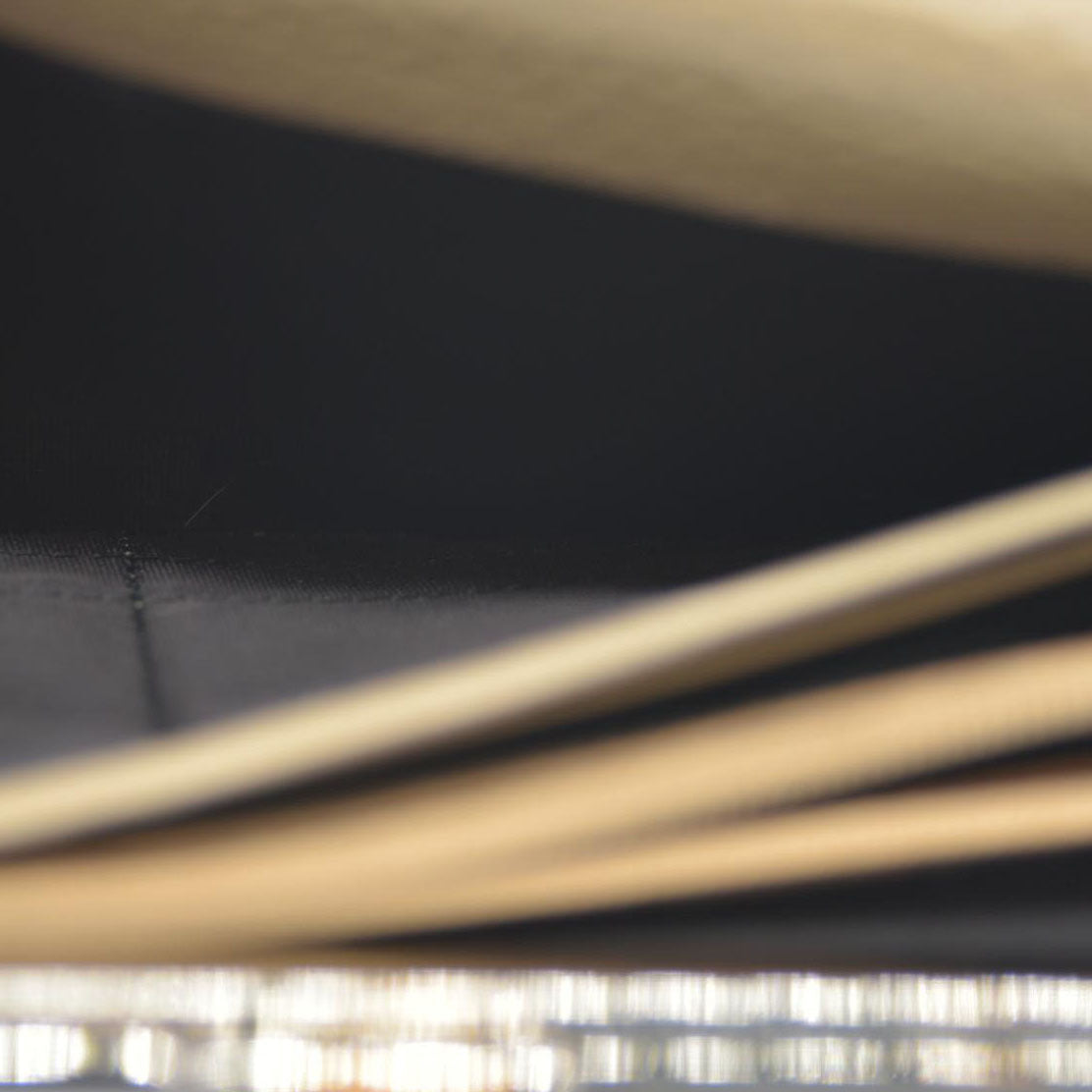 BURBERRY Leather Long Bifold Wallet Purse Beige