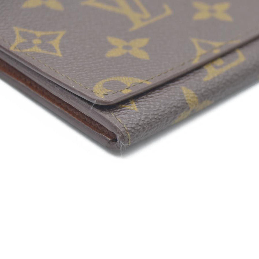 AUCTION $545 Louis Vuitton  Monogram Porte Yen 3 Cartes Credit Wallet MI0913
