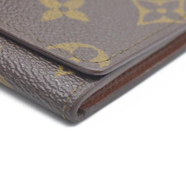 AUCTION $545 Louis Vuitton  Monogram Porte Yen 3 Cartes Credit Wallet MI0913