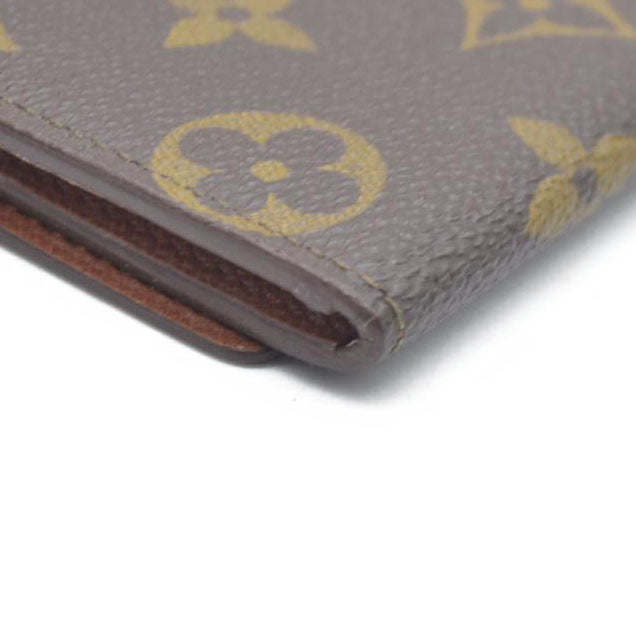 AUCTION $545 Louis Vuitton  Monogram Porte Yen 3 Cartes Credit Wallet MI0913