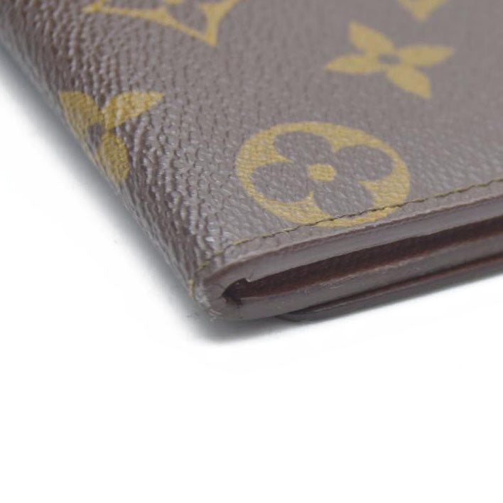 AUCTION $545 Louis Vuitton  Monogram Porte Yen 3 Cartes Credit Wallet MI0913
