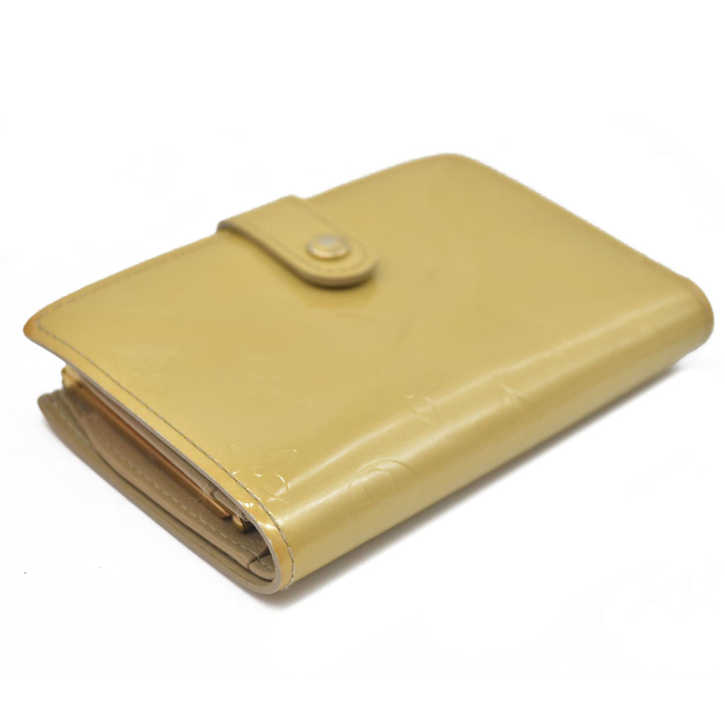 $935 Louis Vuitton 2004 Monogram Vernis French Purse