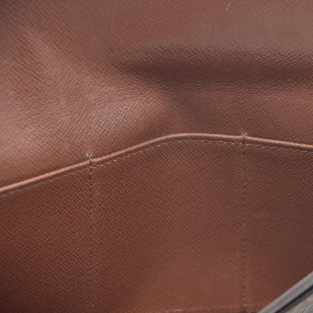 AUCTION $545 Louis Vuitton  Monogram Porte Yen 3 Cartes Credit Wallet MI0913