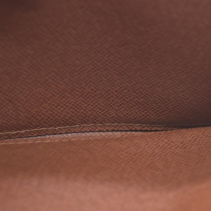 Louis Vuitton Monogram Zippy Zip Around Long Wallet Purse Brown CA0066