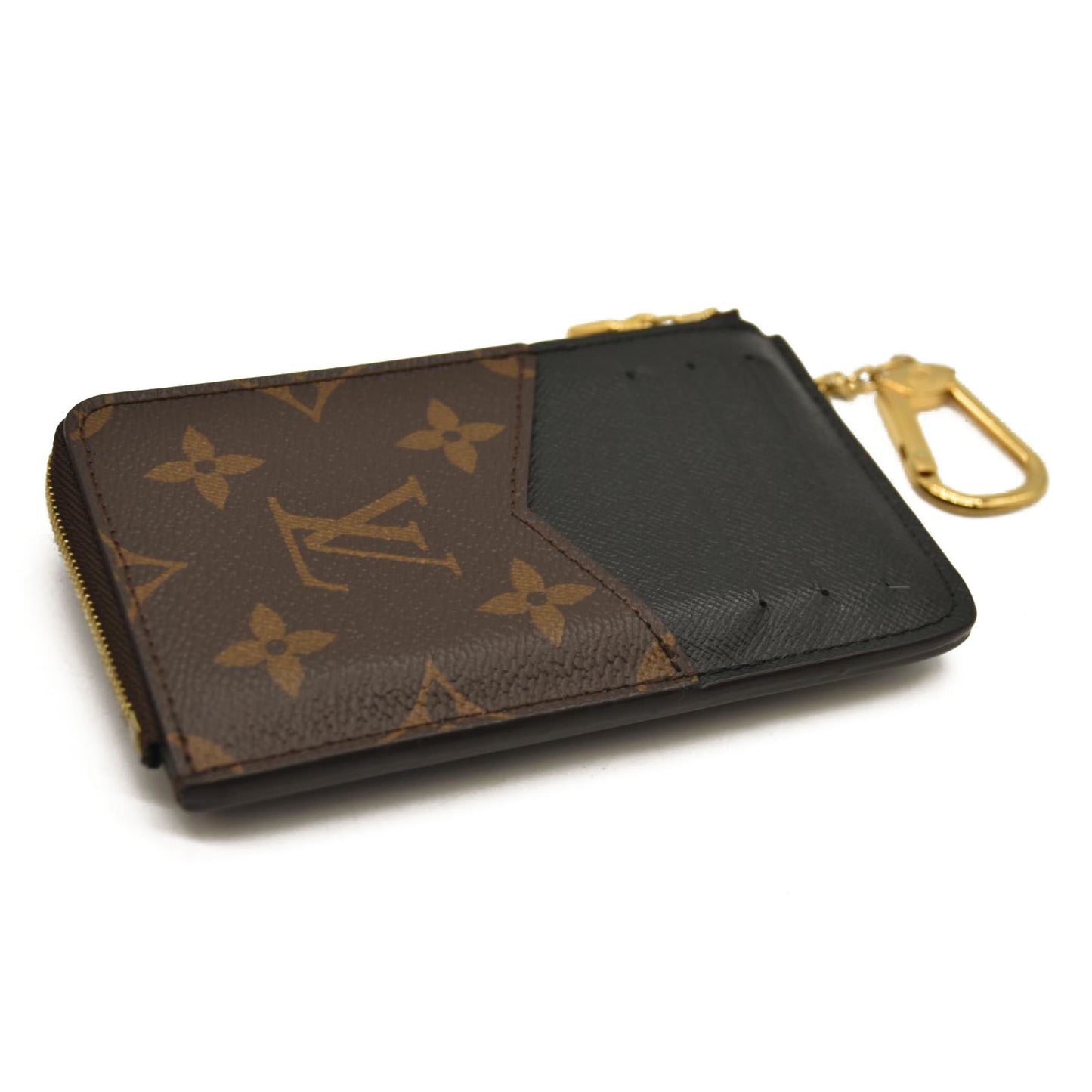 LOUIS VUITTON  Monogram Recto Verso Card Holder Black