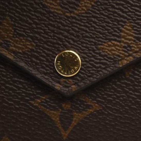 LOUIS VUITTON  Monogram Recto Verso Card Holder Black
