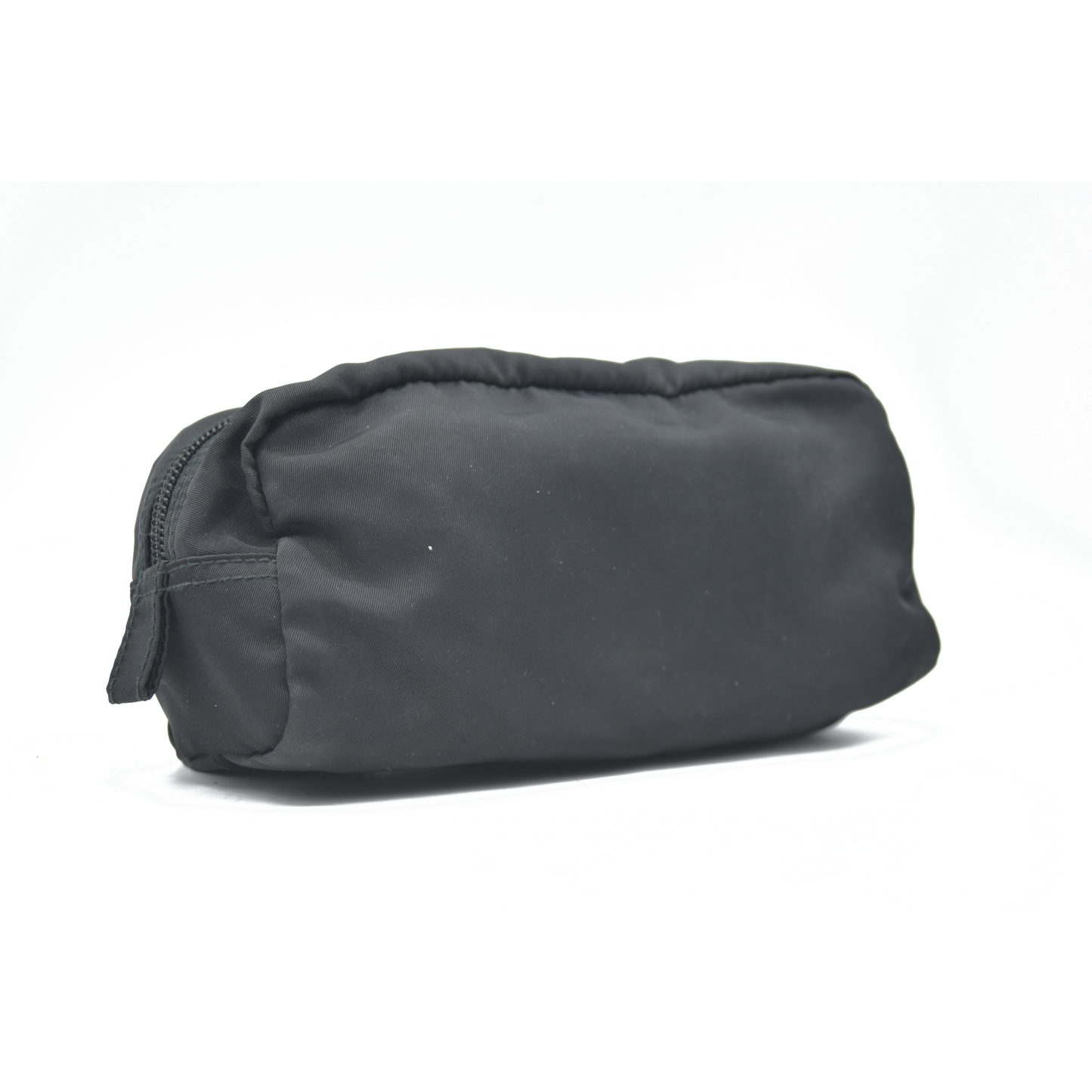 $1120 Prada Black Saffiano Pouch Cosmetic Bag