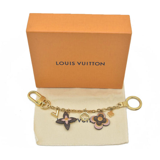 $655 Louis Vuitton blooming flowers chain bag charm