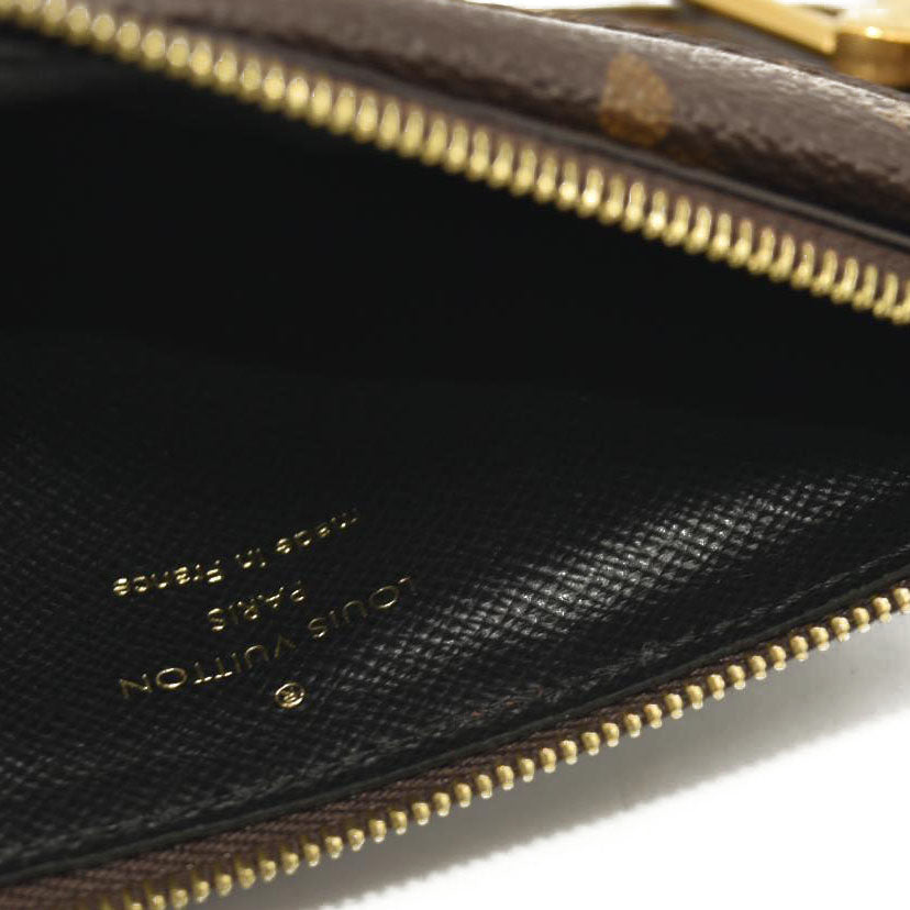 LOUIS VUITTON  Monogram Recto Verso Card Holder Black
