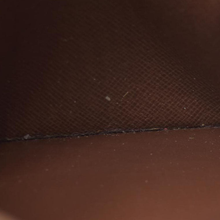 $725 Louis Vuitton Monogram Portefeiulle Sarah Long Bifold Wallet Brown CA6008