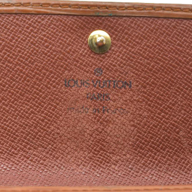 AUCTION $665 Louis Vuitton  Epi Porte Tresor International Wallet Kenyan Fawn