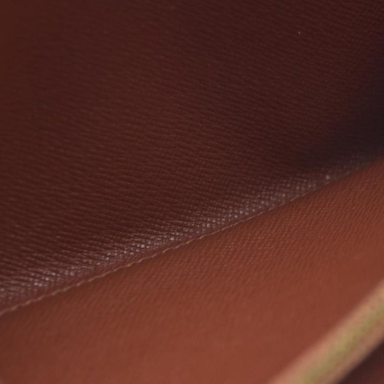 AUCTION $665 Louis Vuitton  Epi Porte Tresor International Wallet Kenyan Fawn