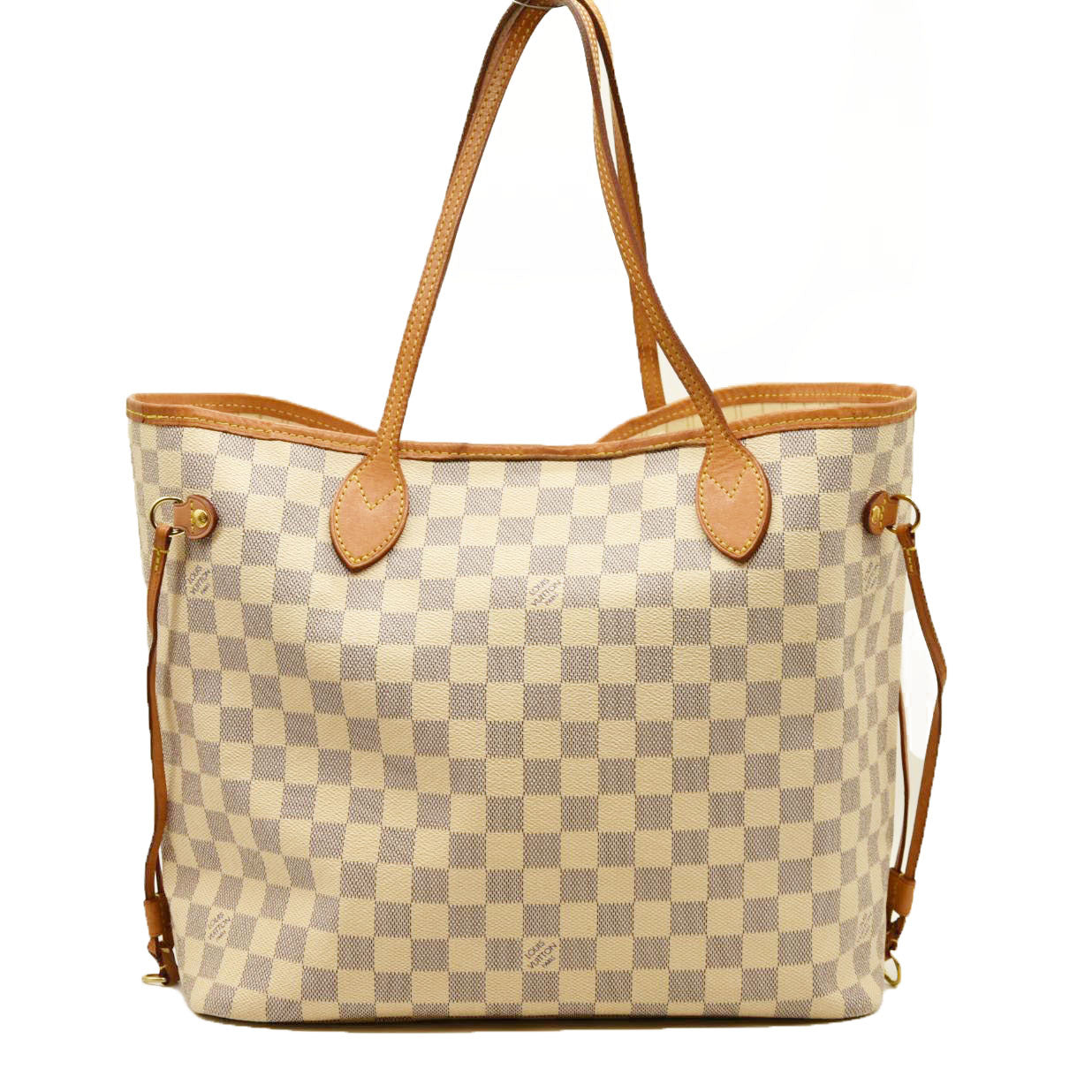 Louis Vuitton Damier Azur Neverfull MM with Pouch AR2149