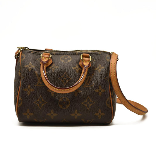 LOUIS VUITTON  Monogram Nano Speedy TS4107