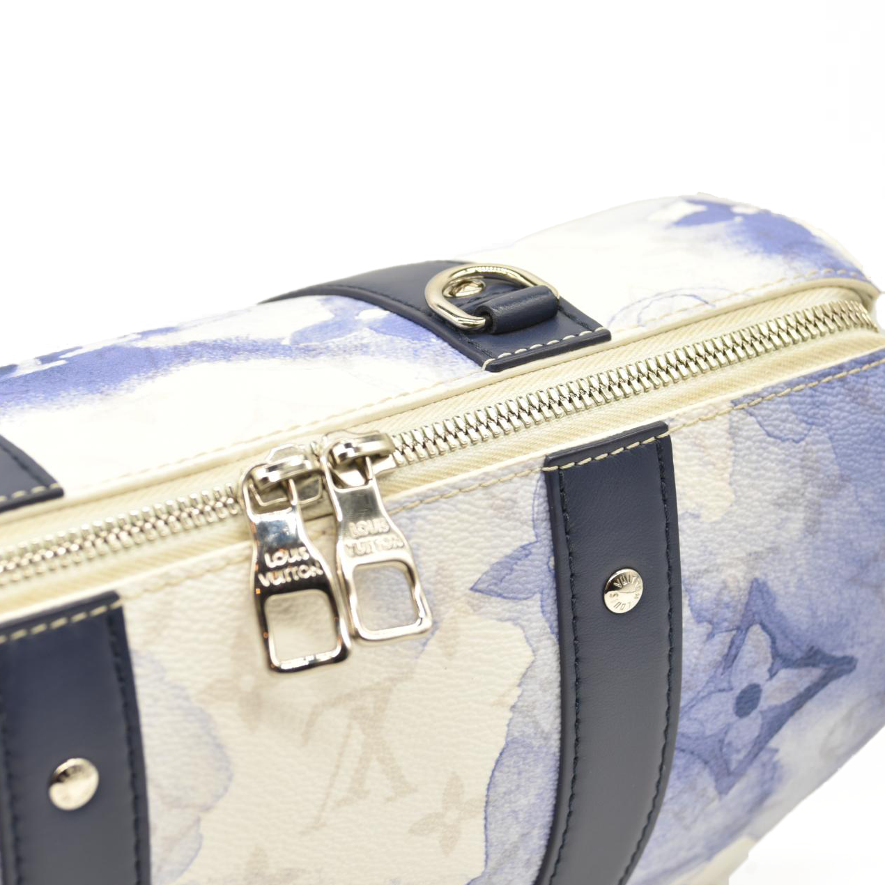 LOUIS VUITTON Limited Edition Monogram Watercolor City Keepall Blue  DR0281