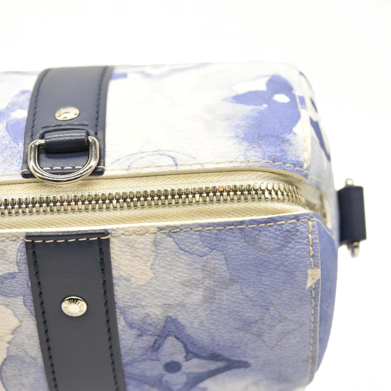 LOUIS VUITTON Limited Edition Monogram Watercolor City Keepall Blue  DR0281