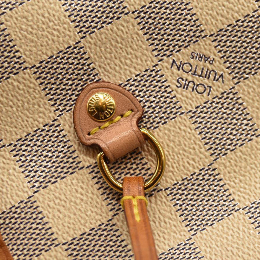 Louis Vuitton Damier Azur Neverfull MM with Pouch AR2149