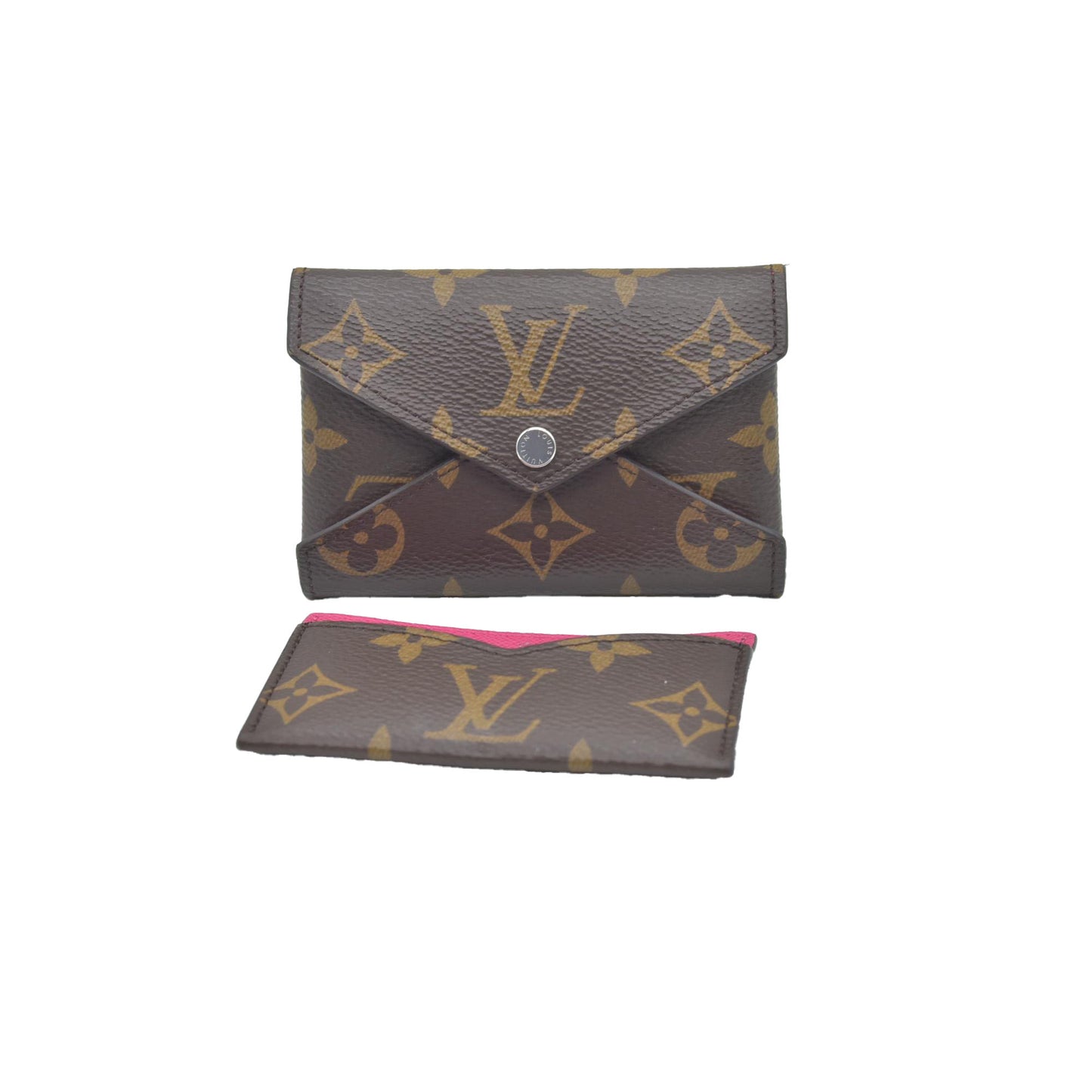 Louis Vuitton Monogram LV Colormania Kirigami Card Holder Pondichery Pink