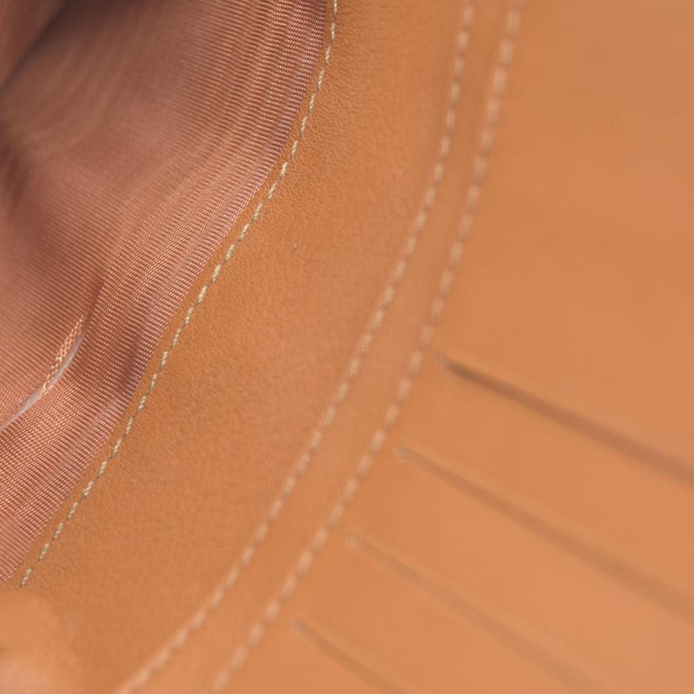 CELINE Horse Carriage C PVC Long Bifold Wallet Beige