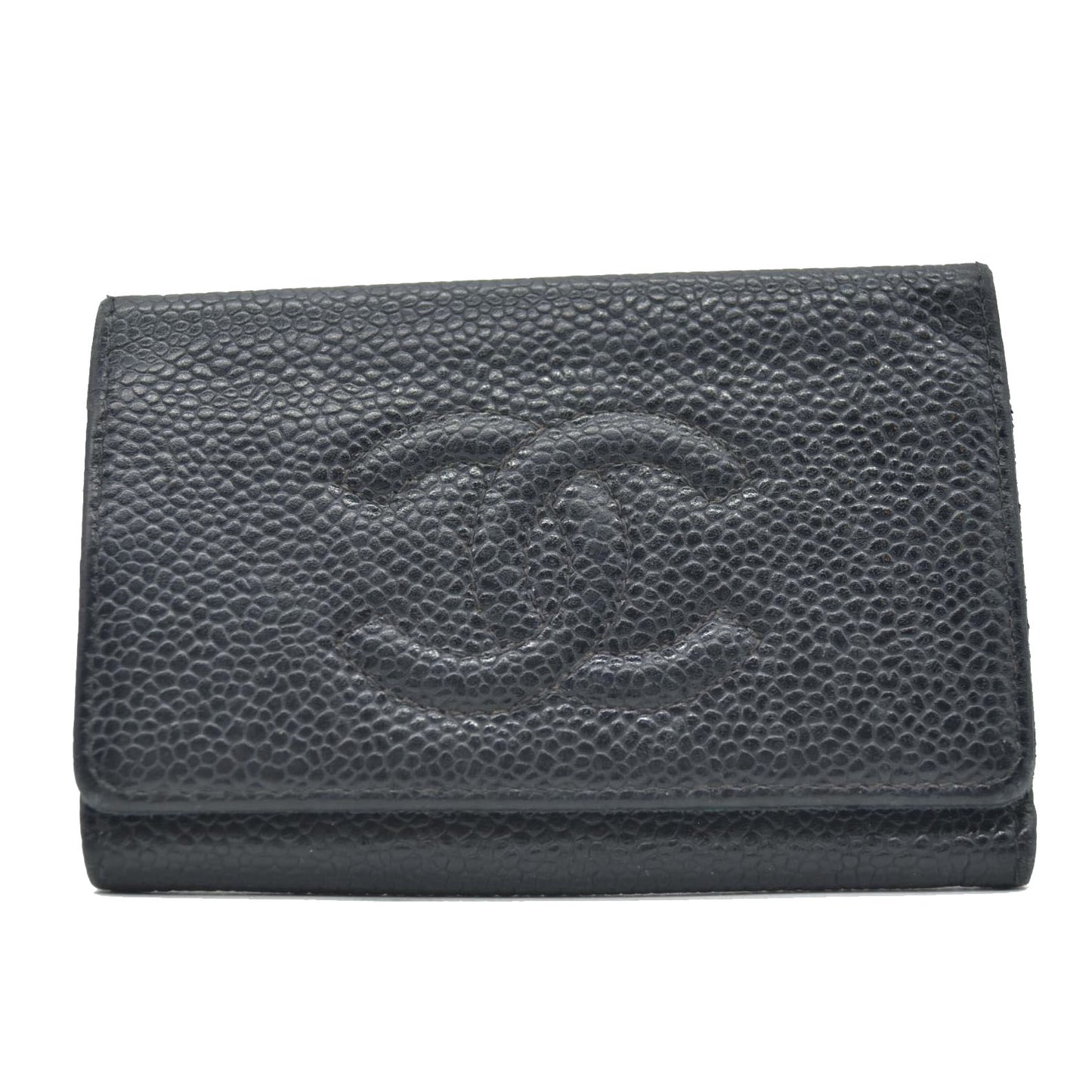 Chanel Timeless 6 Key Holder Black