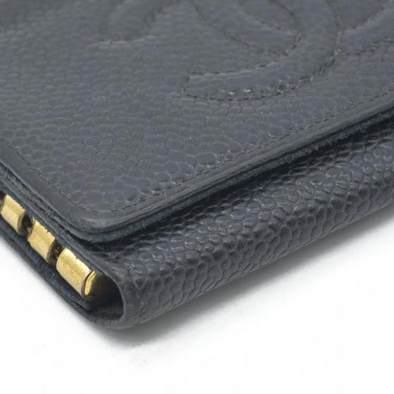 Chanel Timeless 6 Key Holder Black