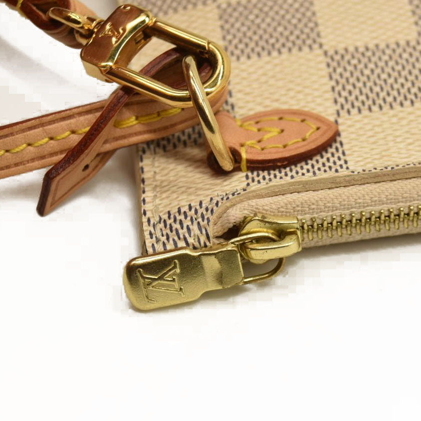 Louis Vuitton Damier Azur Neverfull MM with Pouch AR2149