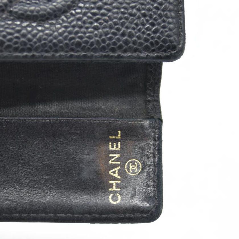 Chanel Timeless 6 Key Holder Black